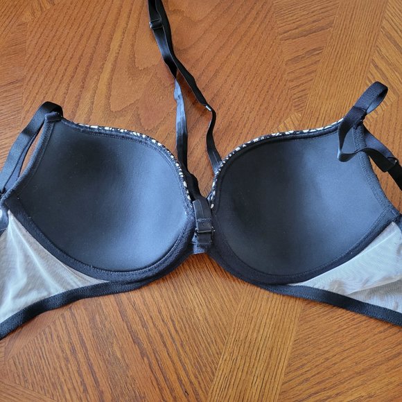 NWT New Very Sexy Plunge Bra Victoria's Secret 36C New Lightly Lined Halter - Picture 9 of 16